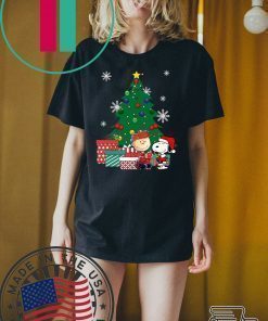 Snoopy and Charlie Brown Christmas Tree T-Shirt