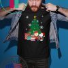Snoopy and Charlie Brown Christmas Tree T-Shirt