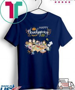 Snoopy and friends happy thanksgiving Shirt