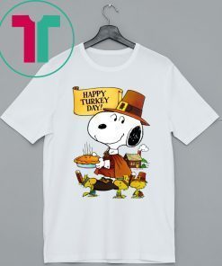 Snoopy Happy Turkey Day Shirt