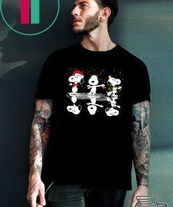 Snoopy reflection Christmas shirt