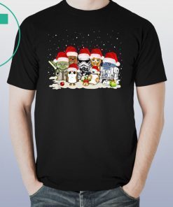 Star War Yoda Chewbacca Cartoon Chewbacca Trooper Christmas Shirt