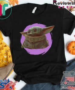 Star Wars Mandalorian Baby Yoda The Child Purple Ball Shirt