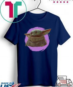 Star Wars Mandalorian Baby Yoda The Child Purple Ball Shirt