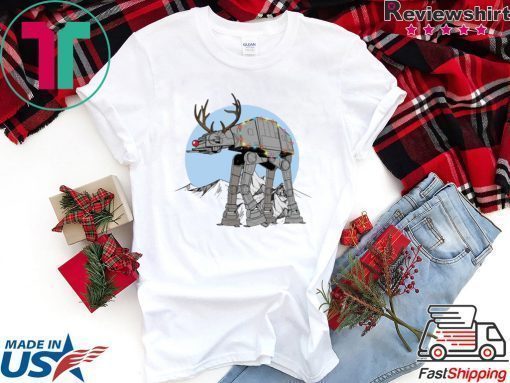 Star Wars Rudolph Atat Walker Reindeer Christmas Shirt