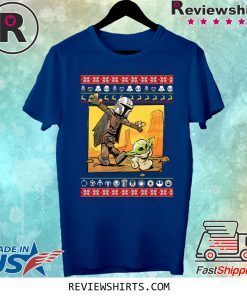 Star Wars Stormtrooper And Baby Yoda Christmas Shirts