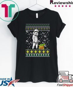 Star Wars Stormtrooper And Baby Yoda Ugly Christmas Shirt