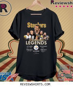 Steelers Pittsburgh Steelers legends signatures shirt