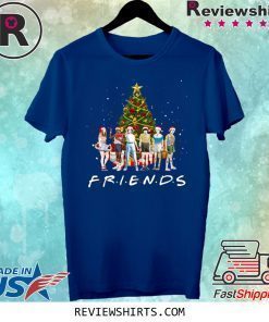 Stranger Things Characters Friends Christmas Tree Shirt