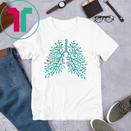 Structure Of The Lung Light Christmas Shirt