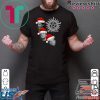 Supernatural Winchester Brothers And Castiel Christmas T-Shirt