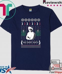 TIGER WOODS MAC DADDY SANTA CHRISTMAS T-Shirt