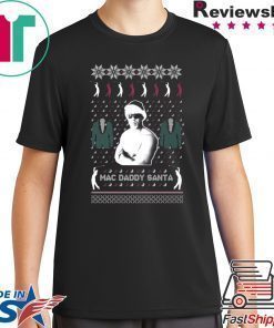 TIGER WOODS MAC DADDY SANTA CHRISTMAS T-Shirt