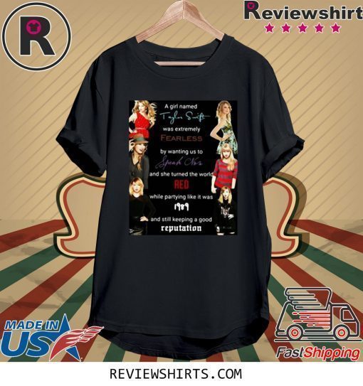 Taylor AMA Speak Now 1989 Red Fearless Shirt