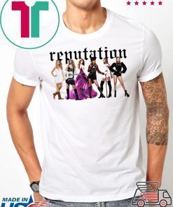 Taylor Swift Merch Reputation White T-Shirt