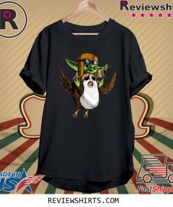 The Child Yoda Riding Porg Shirt