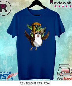 The Child Yoda Riding Porg Shirt
