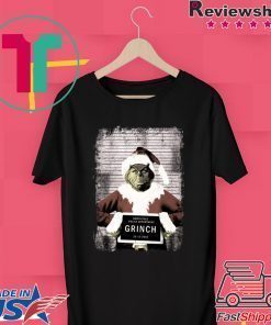The Grinch Christmas Mugshot shirt