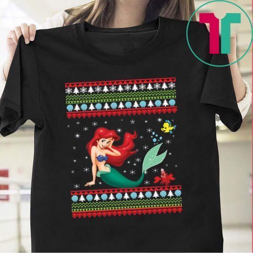 The Little Mermaid Christmas T-Shirt