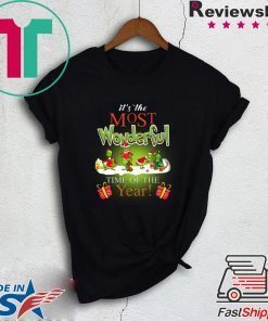 The Most Wonderful Grinch Time of The Year Christmas T-Shirt