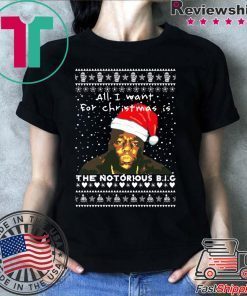 The Notorious BIG Rapper Ugly Christmas T-Shirt