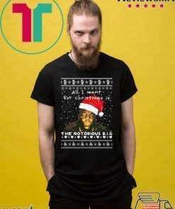 The Notorious BIG Rapper Ugly Christmas T-Shirt