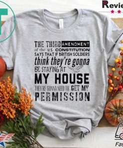 The Third Amendment Shirt