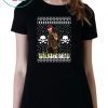 The Walking Dead Daryl Dixon Santa Hat Ugly Christmas Shirt