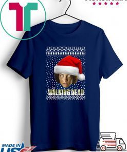 The Walking Dead Maggie Greene Santa Hat Ugly Christmas Shirt