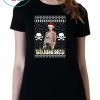 The Walking Dead Melissa McBride Santa Hat Christmas Shirt