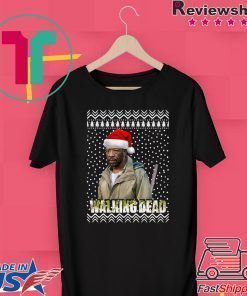 The Walking Dead Morgan Jones Santa Hat Christmas Shirt
