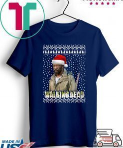 The Walking Dead Morgan Jones Santa Hat Christmas Shirt