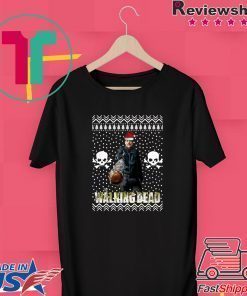 The Walking Dead Negan Santa Hat Christmas Shirt