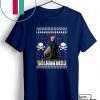 The Walking Dead Negan Santa Hat Christmas Shirt