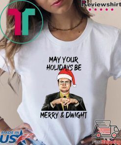 The office may your christmas be merry and dwight christmas shirt