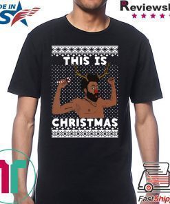 This Is America Donald Glover Childish Gambino This Is Christmas Ugly T-Shirt