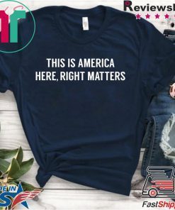 Alexander Vindman This is America Here, Right Matters Tee Shirt