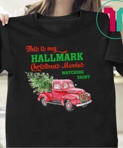 This is my hallmark christmas movie watching christmas shirt