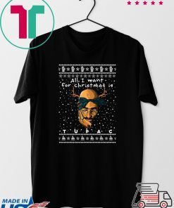 Tupac Rapper Ugly Christmas T-Shirt