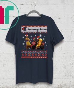 Ugly LeBron James Kobe Bryant Michael Jordan Champion Christmas Xmas Shirt