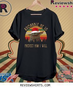 Baby Adorable He Is Protect Him I Will Vintage Shirt