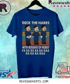 Vintage Deck the harrs with boughs of horry fa ra ra shirt