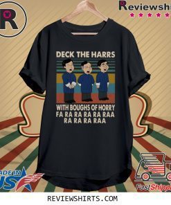 Vintage Deck the harrs with boughs of horry fa ra ra shirt