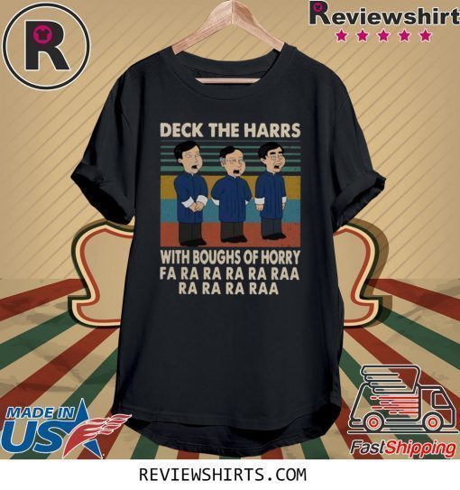 Vintage Deck the harrs with boughs of horry fa ra ra shirt