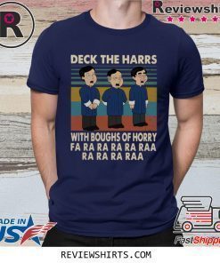 Vintage Deck the harrs with boughs of horry fa ra ra shirt