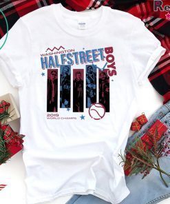 WASHINGTON HALFSTREET BOYS SHIRT 2019 WORLD CHAMPS T-SHIRT