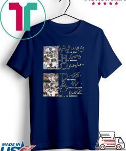 Whodat Willie Roaf Archie Manning Rickey Jackson Drew Brees Marques Colston Morten Andersen Signatures shirt