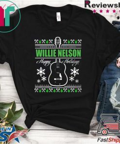 Willie Nelson guitar Christmas Shirt