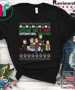 Wishing You A Very Supernatural Christmas T-Shirt