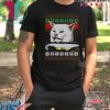 Woman yelling at a cat ugly christmas T-Shirt